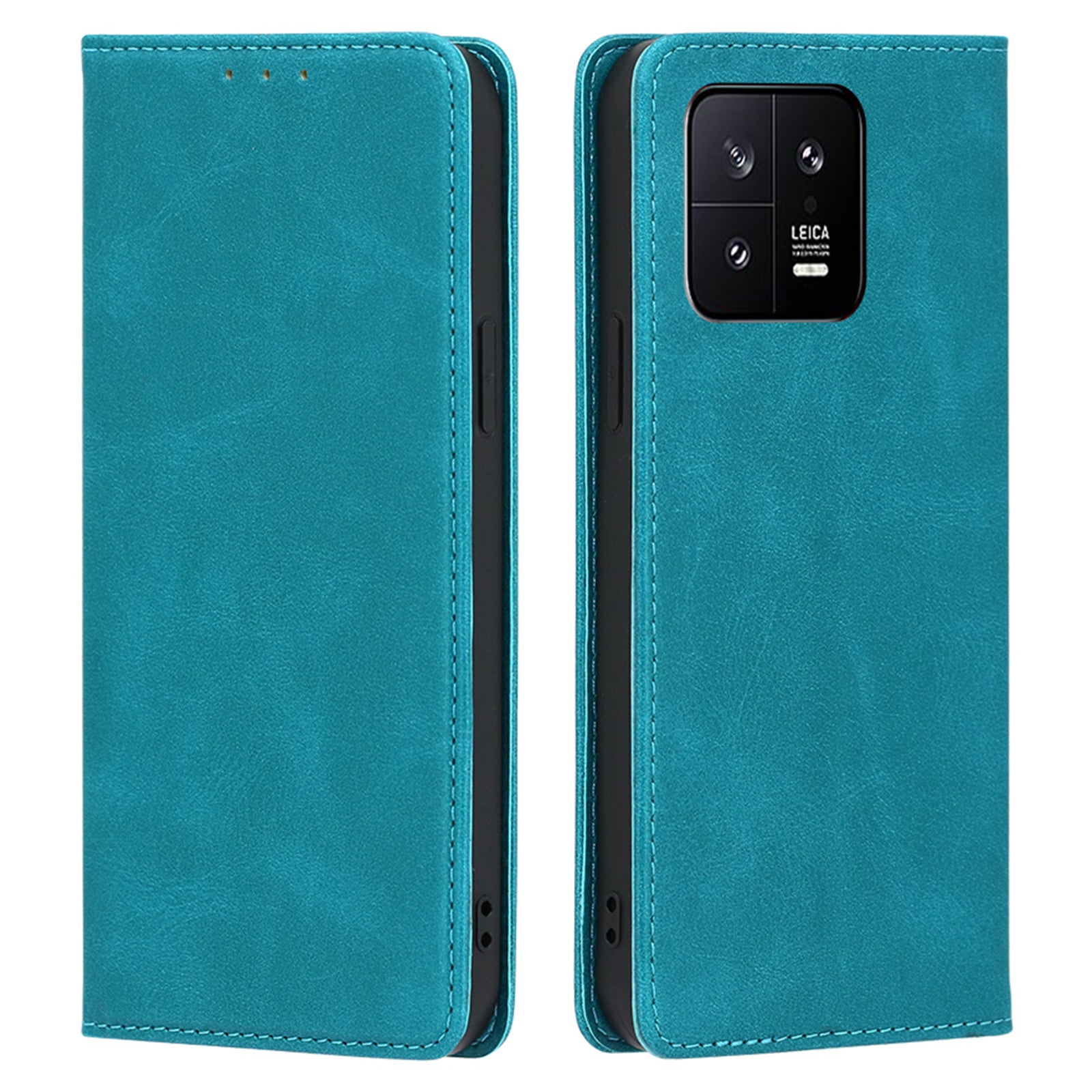 For Xiaomi 13 5G Calf Texture PU Leather Wallet Stand Magnetic Auto-absorbed Phone Case Full Protection Inner TPU Cover For Xiaomi 13 5G Calf Texture PU Leather Wallet Stand Magnetic Auto-absorbed Phone Case Full Protection Inner TPU Cover